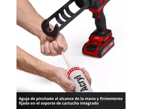 PISTOLA SILICONA BATERÍA EINHELL TE-SG 18/10 LI 18V