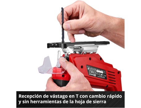 CALADORA BATERÍA EINHELL TC-JS 18 LI SOLO 18V 65MM