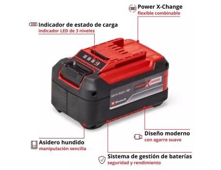 BATERÍA REPUESTO EINHELL 18V 5.2AH PXC PLUS