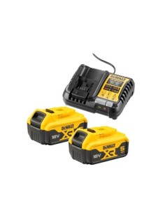 KIT 2 BAT XR DEWALT 18V 5AH + CARGADOR