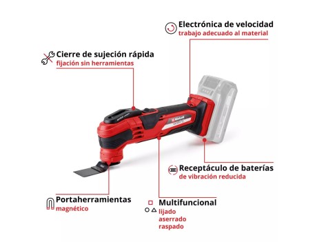 VARRITO MULTIFUNCIONAL EINHELL 4465160 OSCILANTE