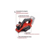 CEPILLO SIN CABLE TE-PL 18/82 LI-SOLO 82MM
