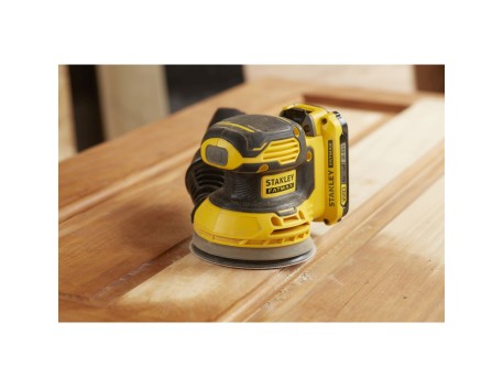 LIJADORA ROTORBITAL STANLEY V20 18V SIN BATERIA