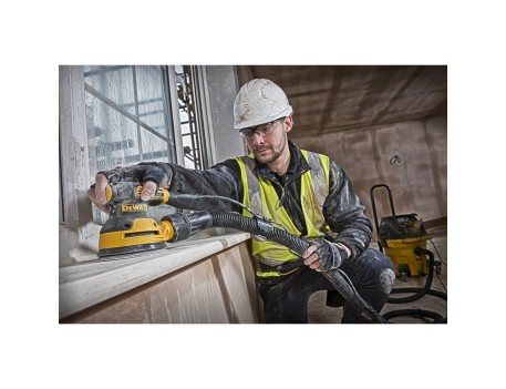 LIJADORA ROTORBITAL DEWALT 280W 125MM DWE6423-QS
