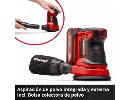 LIJADORA EXCÉNTRICA 18V PROFESIONAL