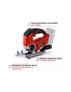 SIERRA DE CALAR TE-JS 18 LI-SOLO EINHELL 18V 2