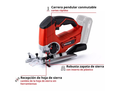 SIERRA DE CALAR TE-JS 18 LI-SOLO EINHELL 18V