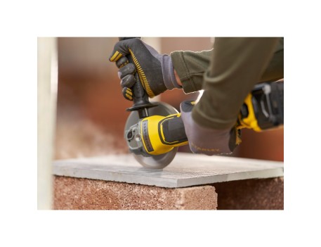 MINI AMOLADORA STANLEY BRUSHLESS V20 125MM SFMCG700M2K