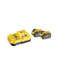 KIT 2 BAT. DEWALT 9AH XR FLEXVOLT + CARGADOR DCB118X2-QW