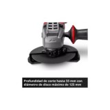 AMOLADORA ANGULAR EINHELL TP-AG 18/125 CE LI SOLO 125MM