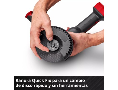 AMOLADORA ANGULAR EINHELL TP-AG 18/125 CE LI SOLO 125MM