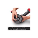 AMOLADORA ANGULAR EINHELL TP-AG 18/125 CE LI SOLO 125MM