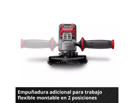 AMOLADORA ANGULAR EINHELL TP-AG 18/125 CE LI SOLO 125MM
