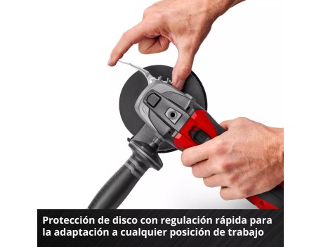 AMOLADORA ANGULAR TE-AG 18/115 LI SOLO EINHELL 115MM