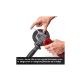 AMOLADORA ANGULAR TE-AG 18/115 LI SOLO EINHELL 115MM