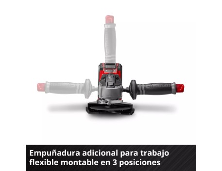 AMOLADORA ANGULAR TE-AG 18/115 LI SOLO EINHELL 115MM