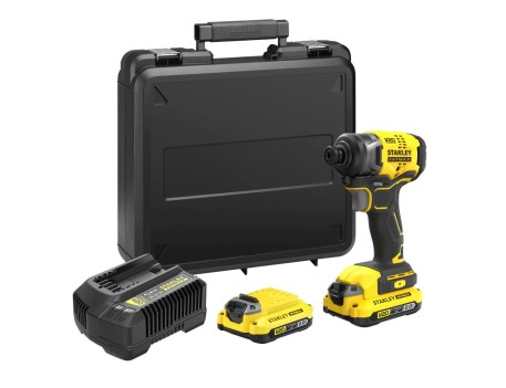 ATORNILLADOR IMPACTO STANLEY V20 BRUSHLESS SFMCF810D2K