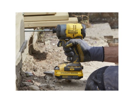 ATORNILLADOR IMPACTO STANLEY V20 BRUSHLESS SFMCF810D2K