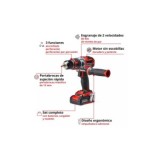 TALADRO SIN CABLE PERCUTOR TE-CD 18 LI-I EINHELL