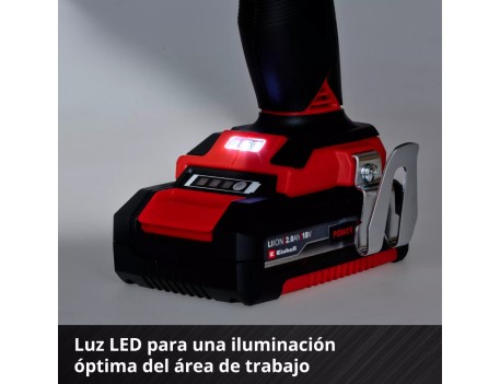 TALADRO SIN CABLE PERCUTOR TE-CD 18 LI-I EINHELL