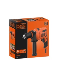 TALADRO PERCUTOR BLACK+DECKER 500W BEH200-QS 2