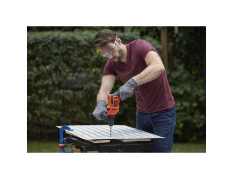 TALADRO PERCUTOR BLACK+DECKER 500W BEH200-QS
