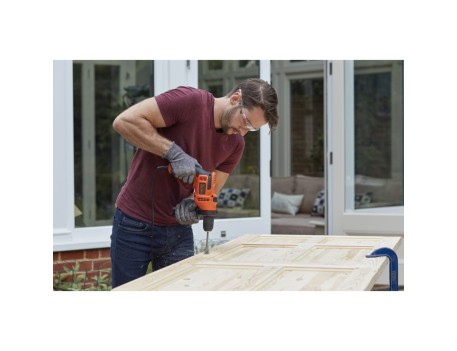 TALADRO PERCUTOR BLACK+DECKER 500W BEH200-QS