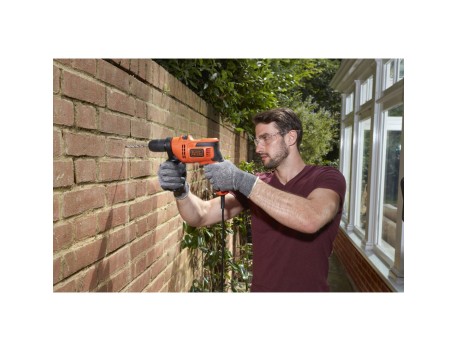 TALADRO PERCUTOR BLACK+DECKER 500W BEH200-QS