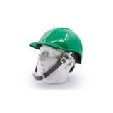 CASCO DE PROTECCIÓN VOLTOR ABS VERDE CON ATALAJE