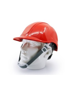 CASCO DE PROTECCIÓN VOLTOR ABS ROJO VTR-AB-03C