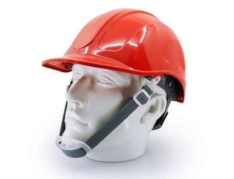 CASCO DE PROTECCIÓN VOLTOR ABS ROJO VTR-AB-03C