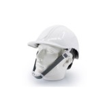 CASCO DE PROTECCIÓN VOLTOR ABS BLANCO CON BARBOQUEJO