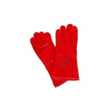 GUANTE WELDER-K SOLDADOR ROJO PIEL SERRAJE T-U