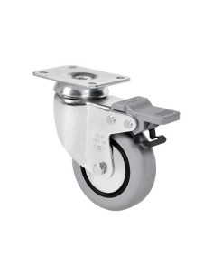 RUEDA GIRATORIA PLACA FRENO 10 MM ALEX