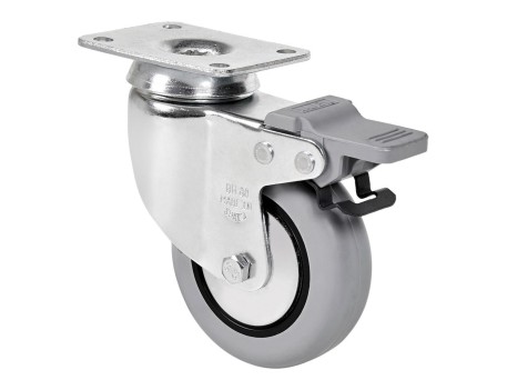 RUEDA GIRATORIA PLACA FRENO 10 MM ALEX