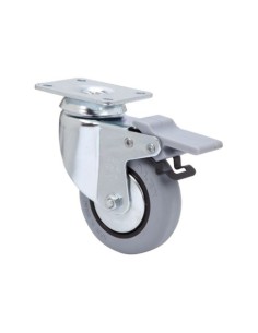 RUEDA GIRATORIA PLACA FRENO 10 MM ALEX 2