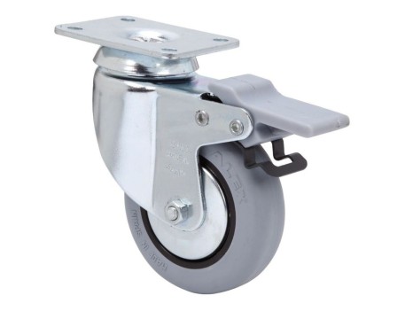 RUEDA GIRATORIA PLACA FRENO 10 MM ALEX