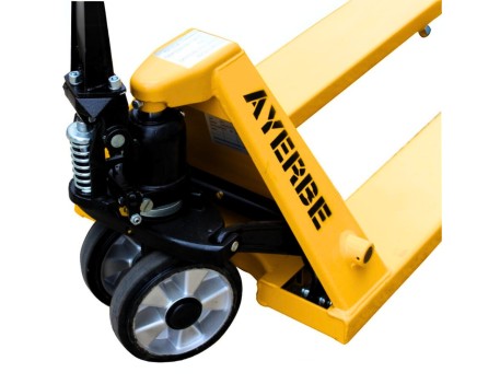 TRASPALETA AYERBE 2500 KG RUEDAS GOMA REF 580575