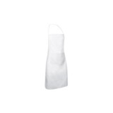 DELANTAL CHEF BLANCO CON PETO Y BOLSILLO VALENTO