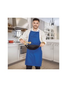 DELANTAL CHEF BLANCO CON PETO Y BOLSILLO VALENTO 2