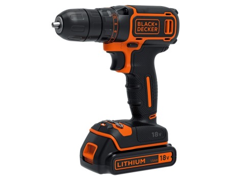 TALADRO PERCUTOR INALÁMBRICO 18V 1,5AH 2 BATERÍAS