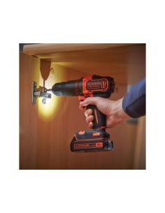 TALADRO PERCUTOR BLACK+DECKER 18V BDCHD18K-QW 2