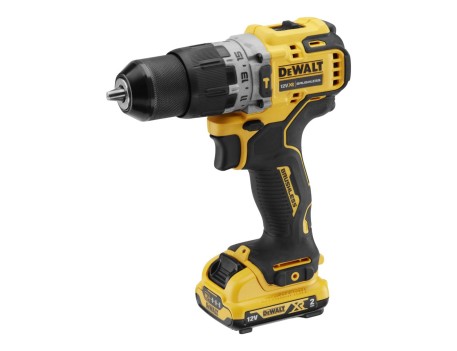 TALADRO PERCUTOR DEWALT XR 12V 2AH DCD706D2-QW