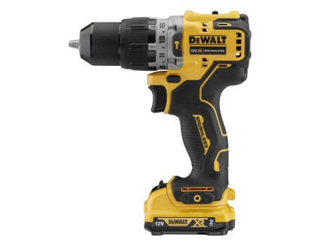 TALADRO PERCUTOR DEWALT XR 12V 2AH DCD706D2-QW