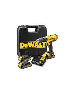 TALADRO PERCUTOR DEWALT 18V 3 BATERÍAS DCD776C3