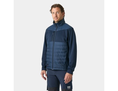 CHAQUETA OXFORD HYBRID INSULATE AZUL MARINO HELLY HANSEN