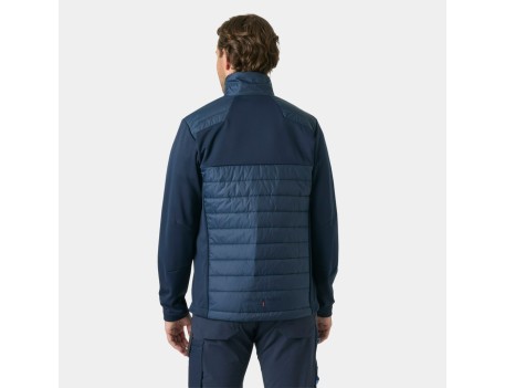 CHAQUETA OXFORD HYBRID INSULATE AZUL MARINO HELLY HANSEN