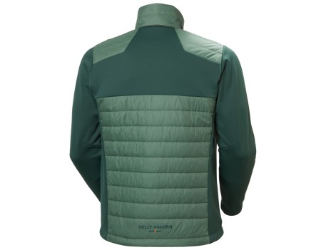 CHAQUETA OXFORD HYBRID INSULATE VERDE HELLY HANSEN