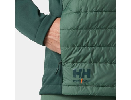 CHAQUETA OXFORD HYBRID INSULATE VERDE HELLY HANSEN