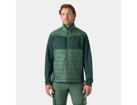 CHAQUETA OXFORD HYBRID INSULATE VERDE HELLY HANSEN